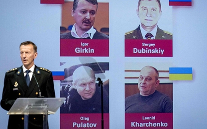 3 cựu đặc vụ Nga bị truy tố trong vụ bắn rơi máy bay MH17