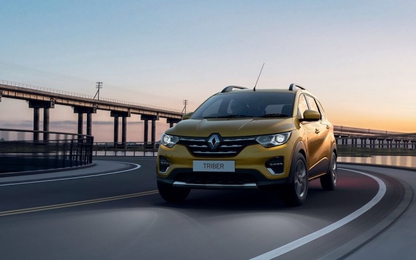 Renault “nhồi” 7 người vào SUV Triber siêu rẻ có chiều dài chỉ 3,99m!