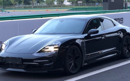 Xe điện Porsche Taycan xuất hiện tại Trung Quốc