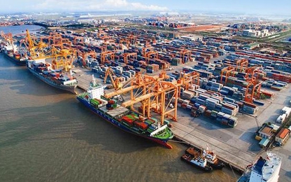 Hàng hoá qua cảng biển Việt Nam tăng 13%