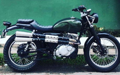 Biker Việt biến Suzuki EN150A thành Triumph Street Scrambler