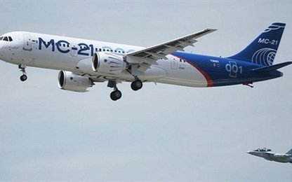 Nga sắp hoàn tất MS-21: ‘Kẻ cạnh tranh’ với Boeing, Airbus
