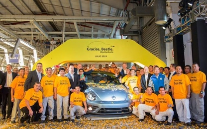 Volkswagen chính thức dừng sản xuất Beetle