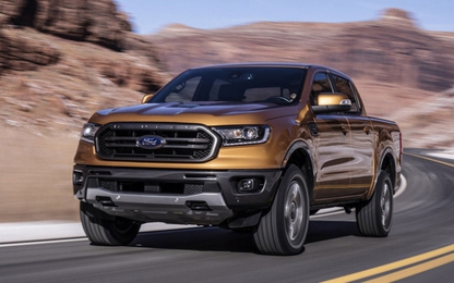 Triệu hồi ‘vua bán tải’ Ford Ranger tại Mỹ do lỗi dây đai an toàn