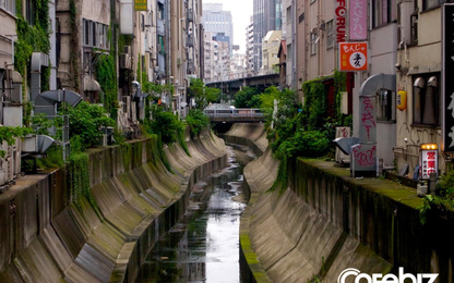 Thủ đô Tokyo của Nhật Bản cũng có những dòng sông bị "bức tử"