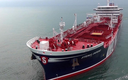 Tiết lộ đoạn ghi âm chiến hạm Anh cố ngăn Iran bắt tàu chở dầu