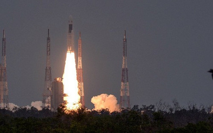 Ấn Độ phóng thành công sứ mệnh Mặt Trăng thứ hai