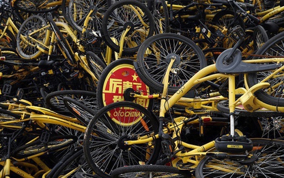 Bắc Kinh loại bỏ 400.000 xe đạp 'chia sẻ' trong nửa đầu năm