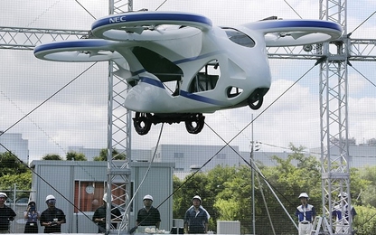 Công nghệ bất ngờ về chiếc xe bay đầu tiên trên thế giới