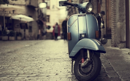 Vì sao xe Vespa "cổ" bị cấm lưu hành tại Italia?