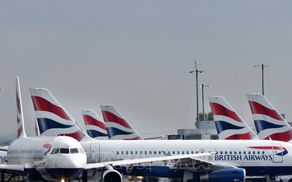 Hãng hàng không British Airways tiếp tục hủy bay nội địa ngày 27/9