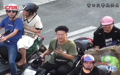 Trung Quốc dùng flycam 'bắc loa' nhắc nhở người vi phạm giao thông
