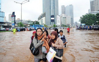 Những thành phố đang chìm dần châu Á:giá phải trả cho biến đổi khí hậu