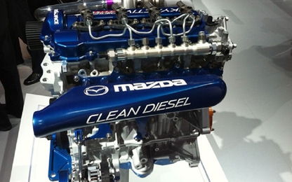 Mazda ra mắt động cơ diesel sạch trong năm tới