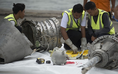 Máy bay lao xuống biển Java năm 2018 'một phần do lỗi Boeing thiết kế'