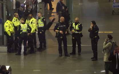 Sân bay Hà Lan náo loạn vì báo động không tặc nhầm