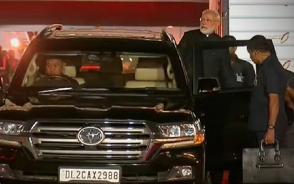Thủ tướng Ấn Độ dùng Toyota Land Cruiser bọc giáp