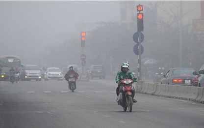 Ô nhiễm không khí lại tái diễn khắp miền Bắc