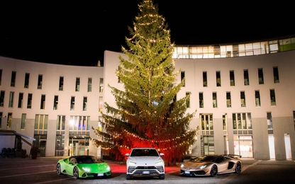 Ăn mừng bán hơn 8.000 xe năm 2019, Lamborghini tổ chức hành trình Christmas Drive
