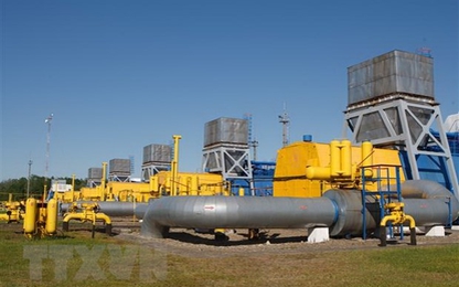 Naftogaz sẽ trung chuyển 75 triệu m3 khí đốt của Nga sang châu Âu
