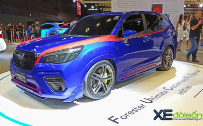 Subaru chính thức lên tiếng về chiếc Forester “phản cảm” tại Singapore Motor Show 2020
