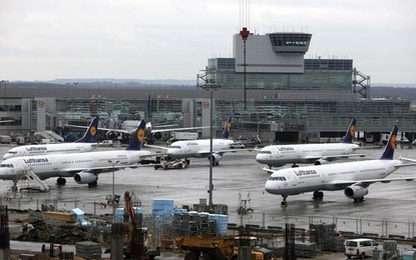 Sân bay Frankfurt ở Đức bị gián đoạn do thiết bị không người lái