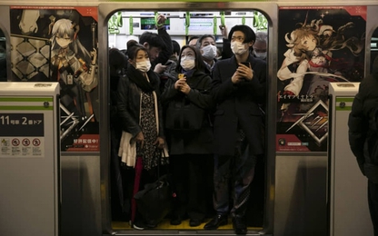 Nhật Bản ghi nhận số ca nhiễm tăng cao nhất trong vòng 1 ngày