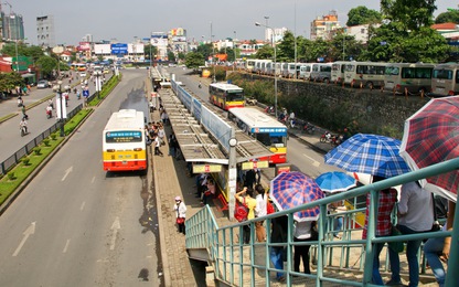 Vận tải hành khách công cộng bằng xe buýt của Thủ đô Hà Nội sau 5 năm về điều chỉnh địa giới hành chính