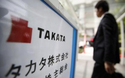 Chủ tịch tập đoàn Takata từ chức sau vụ bê bối túi khí xe hơi