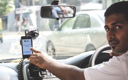 Ola hiện đang là đối thủ chính của Uber tại Ấn Độ