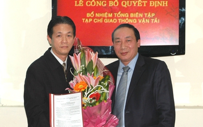 Bổ nhiệm đồng chí Trịnh Ngọc Hoàn giữ chức Tổng Biên tập Tạp chí GTVT
