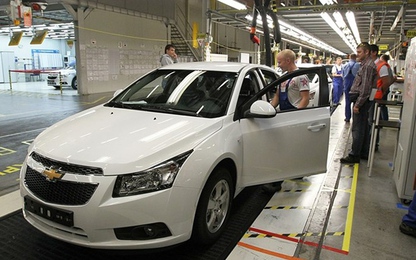 General Motors quyết định đóng cửa nhà máy ở Nga