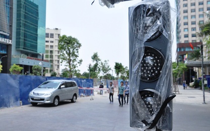 Phố đi bộ Sài Gòn lắp đèn tín hiệu giao thông có âm thanh