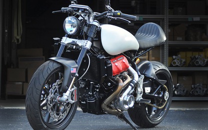 Motus Motorcycles lắp ráp một chiếc môtô sử dụng động cơ siêu nạp