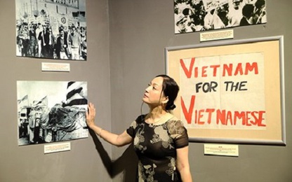 Hình ảnh nhân dân thế giới đoàn kết với Việt Nam trong kháng chiến