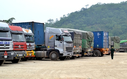 Hàng chục nghìn tấn gạo ùn tắc ở cửa khẩu Lào Cai