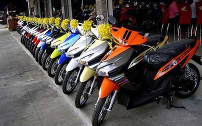 Thị trường xe máy Việt Nam đi ngang