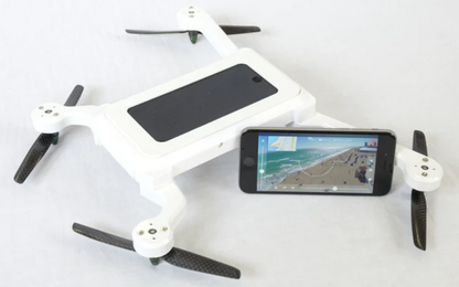 Độc đáo ý tưởng biến smart phone thành thiết bị bay không người lái