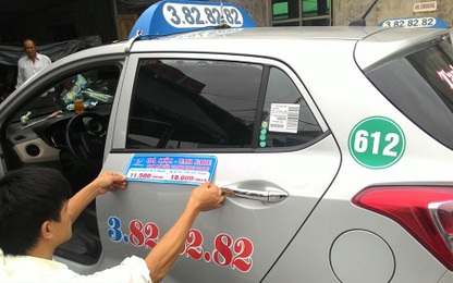 Các doanh nghiệp taxi chuẩn bị tăng giá cước vận tải