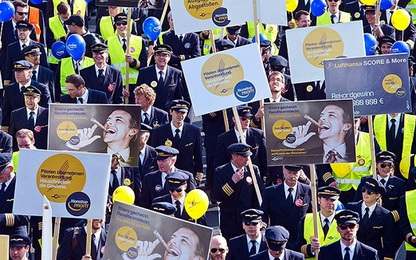 Công đoàn phi công sẽ đàm phán nhằm giải quyết đình công Lufthansa