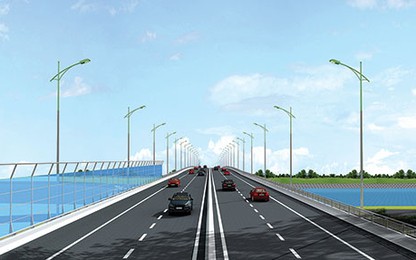 Cầu Việt Trì-Ba Vì sẽ rút ngắn 20km quãng đường Hà Nội-Phú Thọ