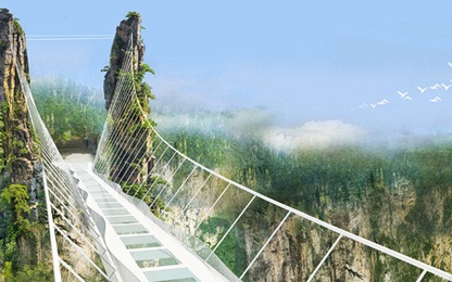 Trung Quốc khánh thành cây cầu bằng kính dài nhất thế giới