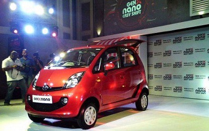 “Xe hơi nhà nghèo” Tata GenX Nano giá 3.116 USD
