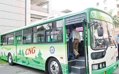 Đồng Nai đầu tư xe buýt sử dụng khí nén thiên nhiên