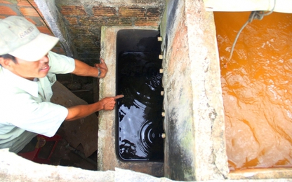 Gia Lai: Dân bị ảnh hưởng nghiêm trọng do nguồn nước sinh hoạt nhiễm dầu