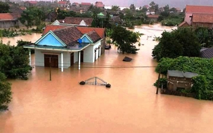 Thiệt hại nghiêm trọng do mưa lũ ở miền Trung