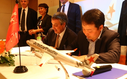 Jetstar Pacific hợp tác cùng Tập đoàn Hàng không Pháp