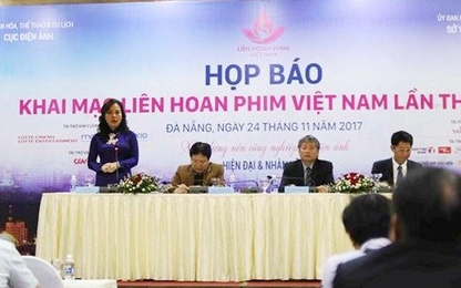 Họp báo "trước thềm" khai mạc Liên hoan Phim Việt Nam tại Đà Nẵng