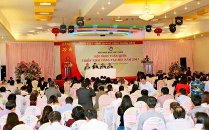 Hội Nhà báo Việt Nam triển khai công tác Hội năm 2017