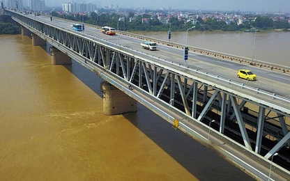Nóng: Chốt phương án phân luồng giao thông sửa mặt cầu Thăng Long